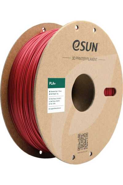 eSun PLA+ Ateş Kırmızısı Filament 1,75mm 1kg - bisiparisver