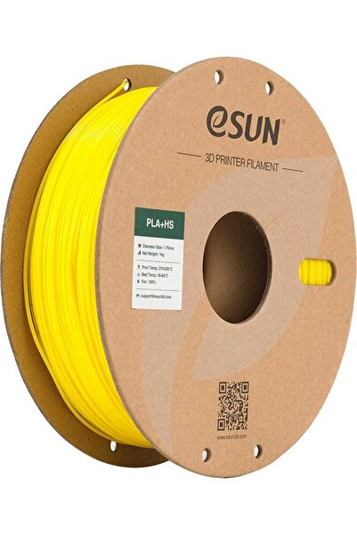 eSun PLA+HS Sarı Filament 1,75mm 1kg - bisiparisver