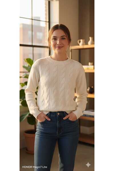 MARIQUITA ZİNCİR DESEN TRİKO