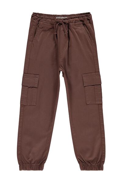 Civil Boys Pantaloni cu talie elastică și buzunare cargo pentru vârstele 6-9 ...