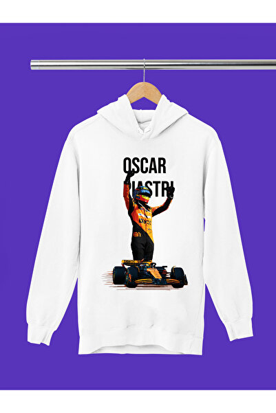 MAGORS Oscar Piastri Printed 3-Yarn Quality Soft Texture Hooded F1 Children's...