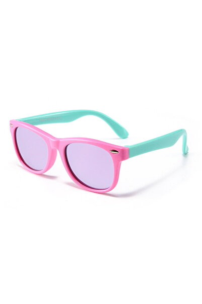 Techsuit Ochelari de Soare pentru Copii cu Protectie UV - (D802) - Pink / Gre...