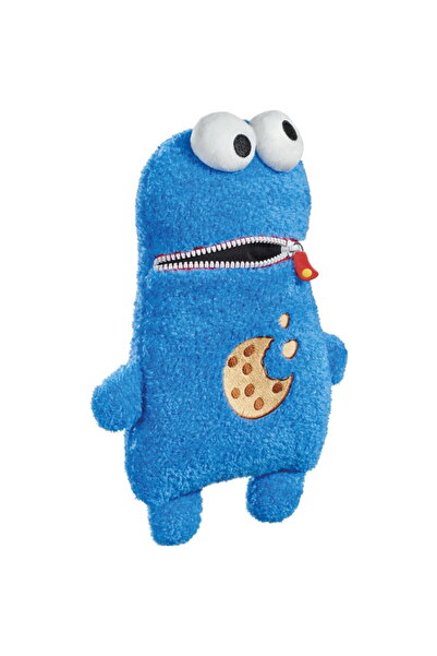 Schmidt Spiele Worry Eater Cookie Monster Cuddly Toy (Blue, Size: 29 cm)