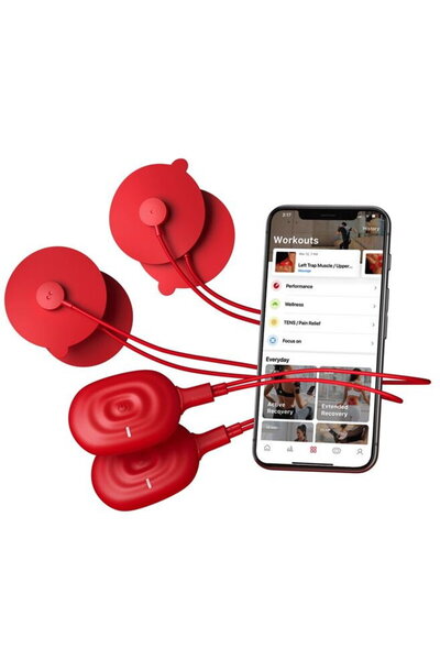 Therabody PowerDot Duo Gen 2.0, red