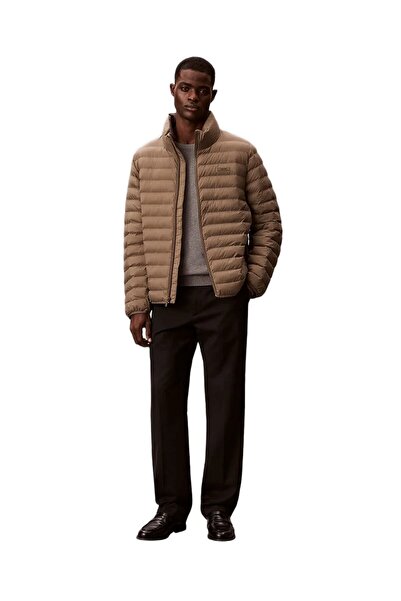 Calvin Klein LV04LC506G Ls Lt Wt Nylon Channeled Erkek Mont