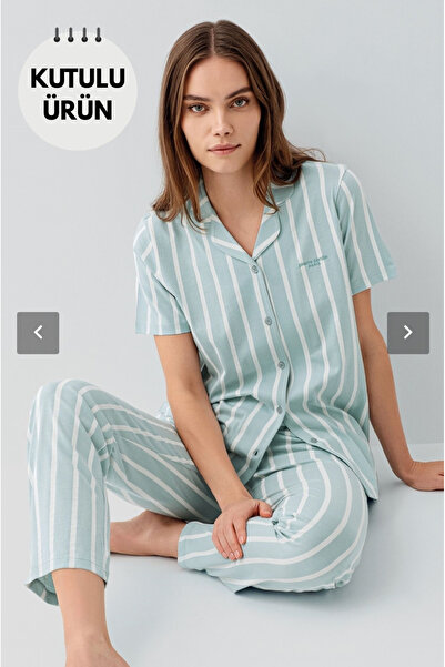 Pierre Cardin Γυναικεία, Μοντάλ, (με δώρο κάλτσες), Πιτζάμες πουκάμισο