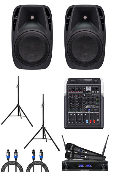 DRİTON DRT-010 10 INC 8 PARÇA PASİF HOPARLÖR SET DAVET EVİ - KINA - DÜĞÜN SAL...