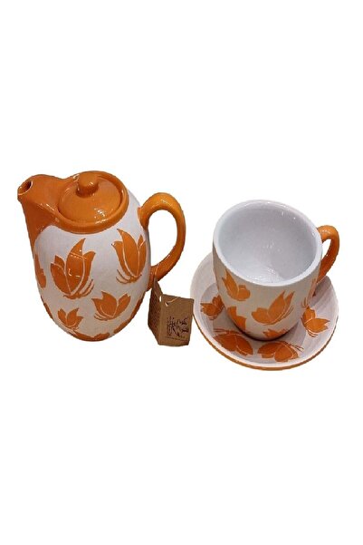 Kudu Arts KuduArts Teapot & Cup Btrfly Org Sandb