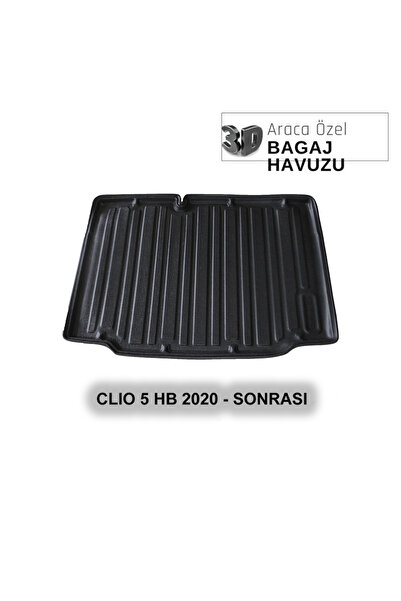 ELORCAR CLIO 5 HB 2020 - SONRASI 3D BAGAJ HAVUZU