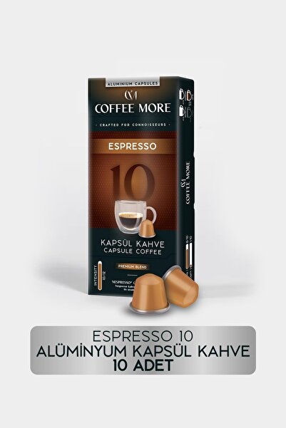 C.M Coffee More 10 Espresso Kapsül Kahve 10 Kapsül