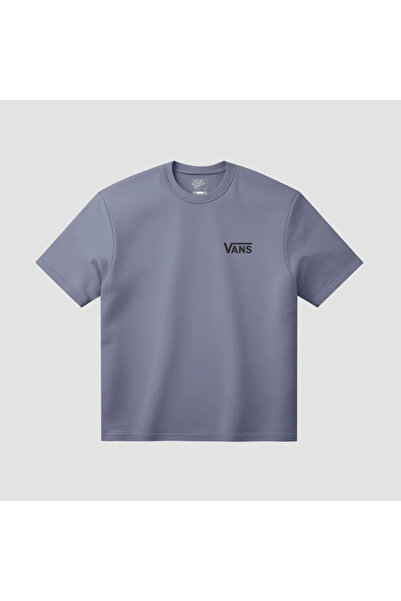 Vans Left Chest II Loose Ss Ανδρικό Γκρι Μπλουζάκι Vn000p1pfoi1