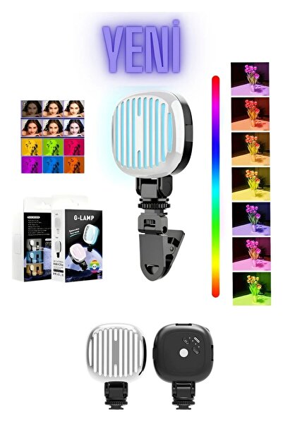 EN SİGA Selfie Işığı Şarjlı Telefon, Tripod ve Laptop Uyumlu Renk Ayarlı Mini...