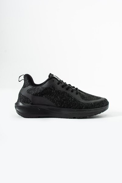 Ella Star Men's Black Knitwear Slip-In Sports Shoes No Bending, No Lacing, No Stress, Step and Go
