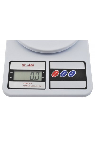 Ruhhy Cantar de bucatarie, Ruhhy, cu display, functie tara, oprire automata, maxim 10 kg, alb