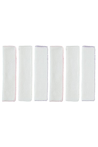Minidamla Towel Set of 6 Mouth Wipes - Pink Standard