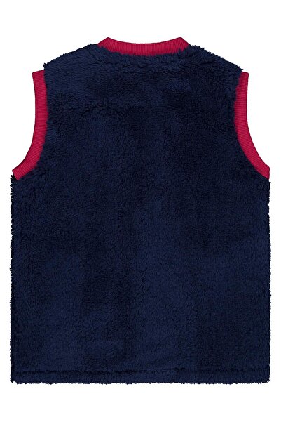 Civil Baby Vestă brodată C pentru 6-18 luni - Bleumarin 18-24 luni