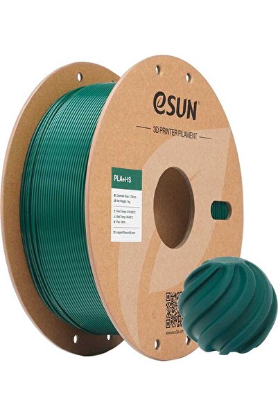 eSun PLA+HS Holly Yeşili Filament 1,75mm 1kg - bisiparisver