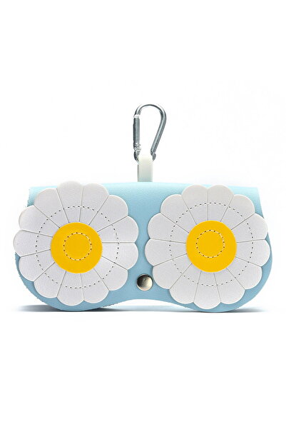 Techsuit Sunglasses Case for Glasses - (ETFA3) - Sky Blue