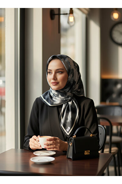 Onur Scarf - New Model Cloud Pattern Soft Scarf Comfortable to Use Transition...