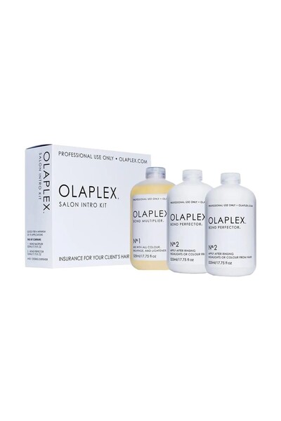 Olaplex 3 Pack Salon Intro Kit 1 Piece No.1 525ml And 2 Pieces No.2 525ml
