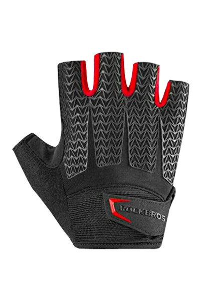 ROCKBROS S169BR XL cycling gloves with gel inserts - black and red
