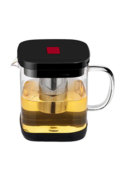 Kamille Τσαγιέρα 600ml, Ανοξείδωτο Ατσάλι/Γυαλί, 11 x 9,5 εκ.