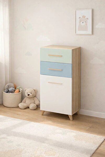 Modalife Mente Genç&Çocuk Odası Çekmeceli Şifonyer