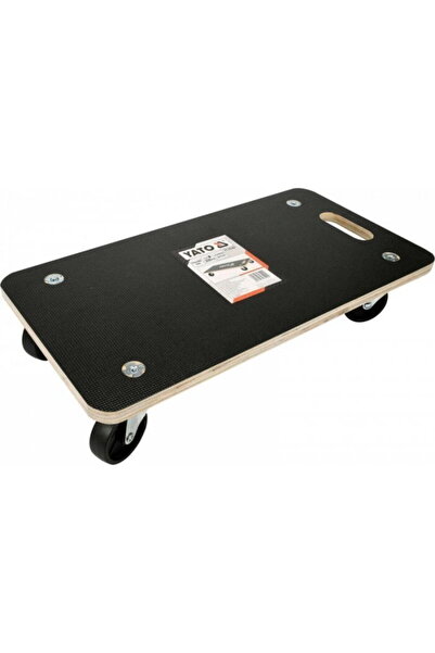 yato Platformă de transport, placaj, 4 roți, 575 x 300 mm, 200 kg, neagră
