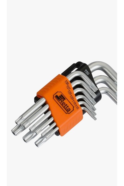 Reta TORX ALLEN TAKIMI 9PCS RETTA