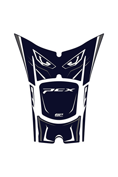 GP KOMPOZİT Honda PCX 125 / 150 2025-2026 Uyumlu Tank Pad Mavi