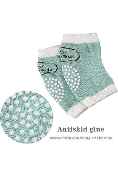 MaffStuff Set 2 protecții genunchi bebeluși, verde deschis, mărime unică