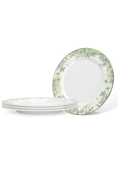 Fissman 4-Piece Plates Summer Glint 26cm (Fine Bone China)