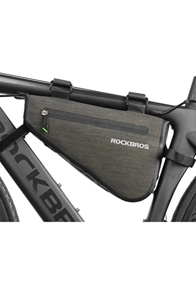 ROCKBROS AS-017 bicycle frame bag 5 l - dark green