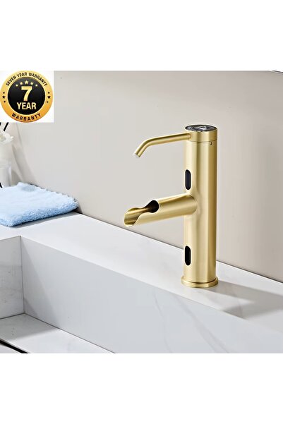 OEM Sensörlü Banyo Lavabo Bataryası+Sıvı Sabunluklu 2in1 Modern Lüx 2026 İtha...