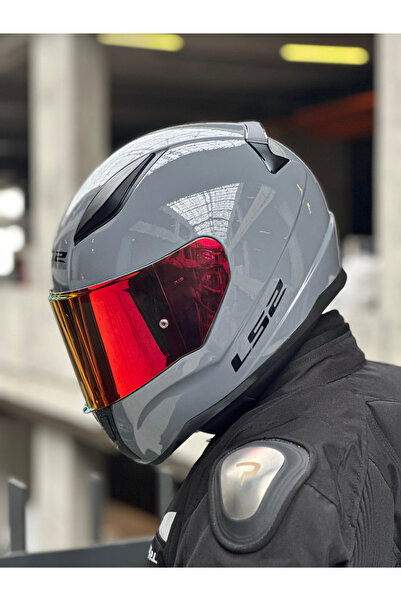 LS2 Rapid 2 Race Nardo Gri Kask (+ŞEFFAF VİZÖR)