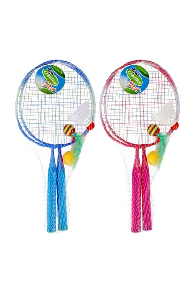Mega Creative Badminton - set x2 rachete, 1 fluturas, 2 mingi, 40x20 cm, Mega...