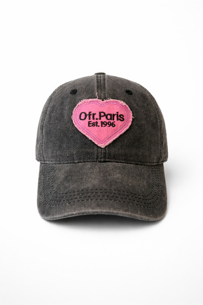 FEEMELS Vintage Look Denim Hat with Embroidery - Unisex Casual Baseball Cap