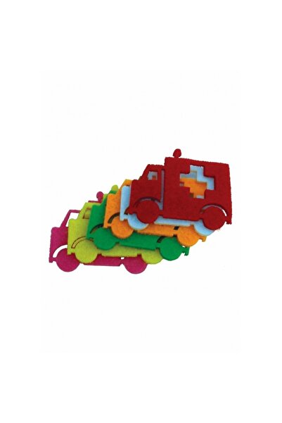 Colorarte Creative accessories felt ambulance, set of 5 pieces,