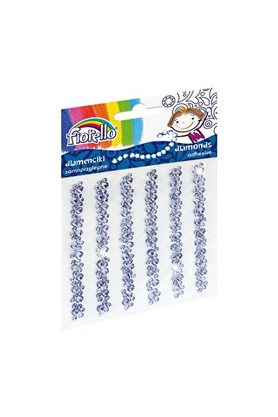 Fiorello Креативни аксесоари - пластмасов конец с диаманти, лилав, 9 см, само...