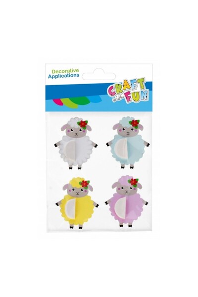 Craft with Fun Abtibilduri - oite Paste 10x17cm, Craft with Fun, 531800, set ...