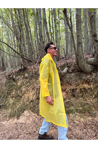 Mollycrush Unisex Raincoat – Lightweight Waterproof Long Raincoat with Hood