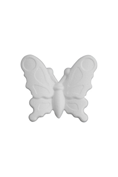 Colorarte Accesorii creatie - polistiren HD - fluture, alb, 1.3x11x12cm,