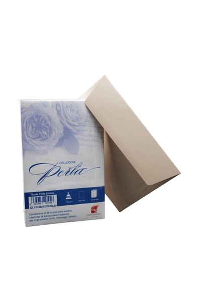 Colorarte Plic color pentru invitatie Perla, nisipiu perlat, 120g/mp, 120x180...