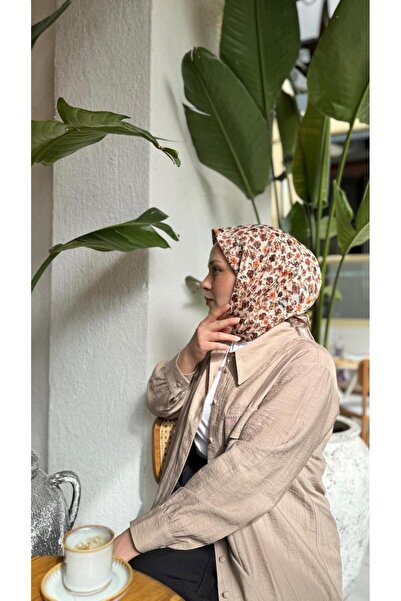 locella Soft Pamuk Eşarp Kahve