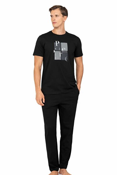 Pierre Cardin Combed Cotton Short Sleeve Pajama Set P6126