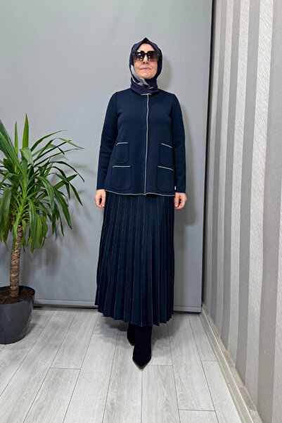 MISS DALIDA Knitwear Set Navy Blue T26K-8201 (T26K-2004)