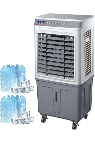 wtrtr مبرد هواء محمول سعة 35 لترًا، 250 واط، جهاز تحكم عن بعد، شاشة رقمية، يح...