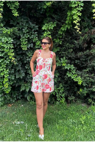 Daves Premium Quality Floral Jumpsuit