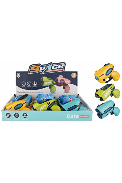 Mega Creative MegaCreative играчка пистолет със звук и светлина, 510757, 4x10...