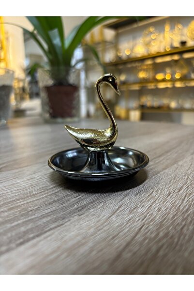 Mercan Tasarım Atölyesi GOLD KUĞULU HAVUZLU LOKUMLUK-YÜZÜKLÜK